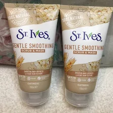 st ives gentle smoothing scrub & mask