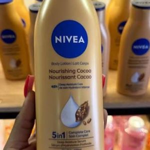 nivea nourishing cocoa lotion (400ml)