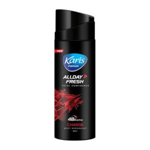 karis premium body spray charge (200ml)