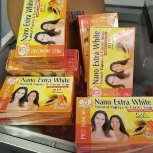 nano extra white soap (160g)