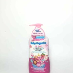 baby organic milk & banana kids body lottion 500ml