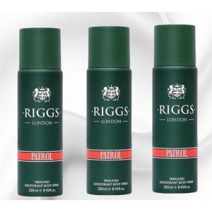 riggs body spray patrol 250ml