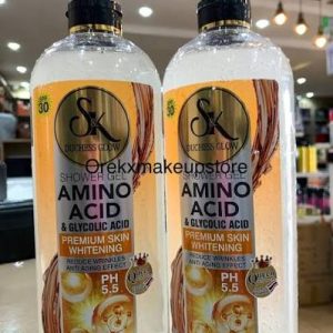 sk body wash amino acid and glycolic acid