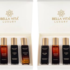 bellavita luxury perfume gift set for him 4 x 20ml