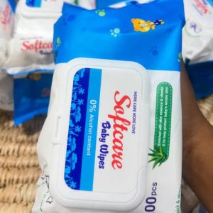 soft care baby wipes x 100pcs