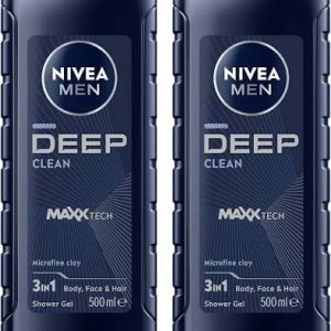 nivea men deep shower gel (500ml)