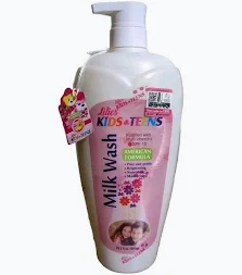 lillies kids and teens milk wash