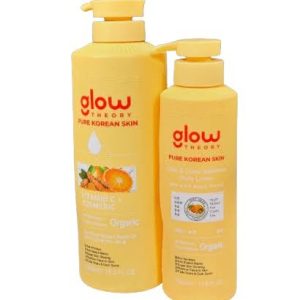 glow theory vitamin c & tumeric body wash 1000ml