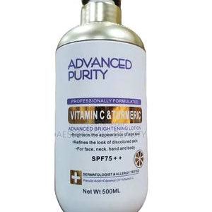advanced purity vitamin c + turmeric lotion 500ml