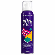ultra set stying mousse 200ml