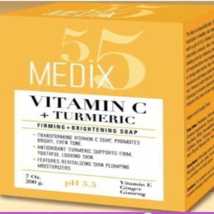 medix 5.5 vitamin c + turmeric soap 190g