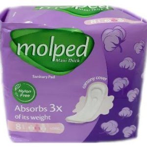 molped maxi thick sanitary pad long heavy flow by 8
