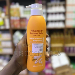 advanced korean skin bright & smooth body lotion 500ml