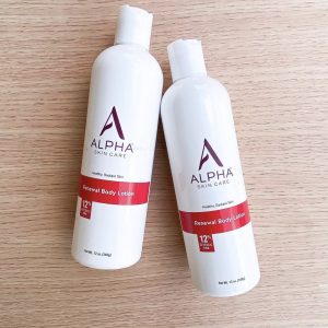 alpha skin care renewal body lotion 340g