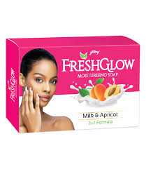 fresh glow moisturizing bar milk & apricot 130g