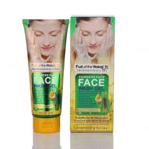 fruit of the wokali face wash lemon and natural oil 130ml