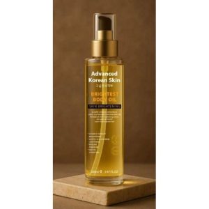 advanced korean skin brightest body oil 280ml
