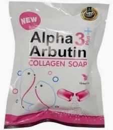 alpha 3 plius arbutin collagen soap 80g