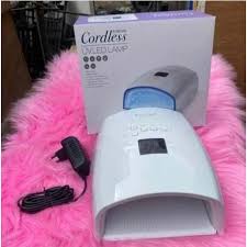 rechargeable cordless u.v led machine