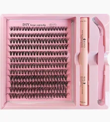 diy eyelash cluster