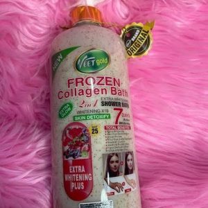 veet gold frozen collagen bath shower bath 1000ml