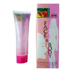 papya cleansing scrub gel