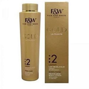 fair & white gold ultimate 2 maxi tone lotion 350ml