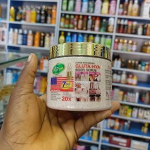 veet gold gluta hya body scrub 450g