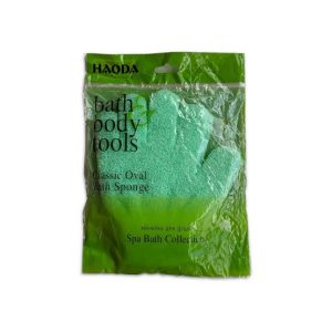classic oval bath sponge (glove sponge)