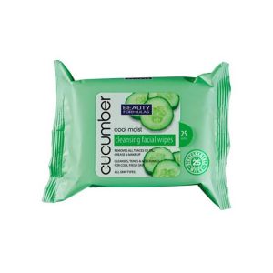 beauty formulas cucumber facial wipes