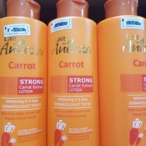 lait aneeza carrot lotion 500ml