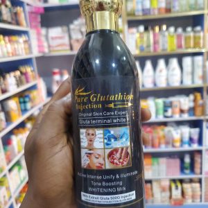 pure glutathione injection lotion black 400ml