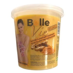 belle vie curcuma exfoliating soap 670g