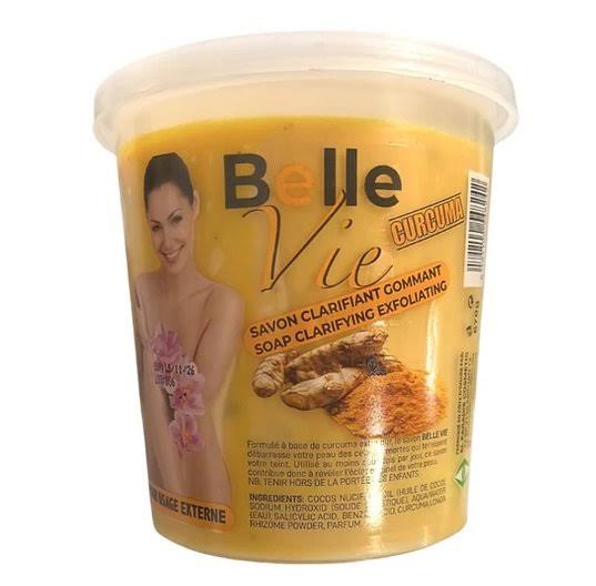 belle vie curcuma exfoliating soap 670g belle vie curcuma exfoliating soap 670g