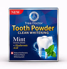 tree doctor tooth powder clean whitening mint 50g
