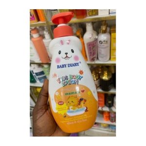 baby diary kids body lotion vitamin c & mixed fruit 600ml