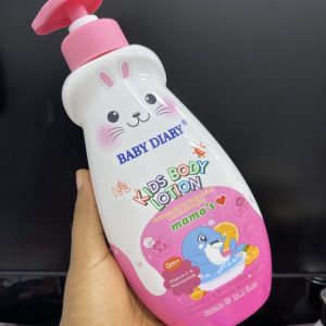 baby diary kids body lotion vitamin c & niacinamide 600ml