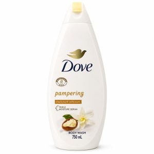 dove pampering body wash 750ml