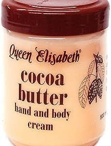 queen elizabeth cocoa butter hand and body cream 250ml