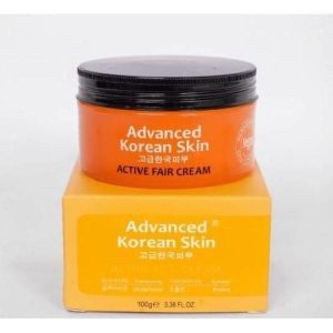 advanced korean skin active fair cream 100g