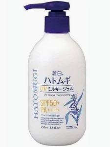 hatomugi uv milky gel spf 50 250ml