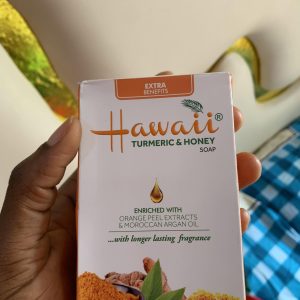 hawaii turmeric & honey soap 175g