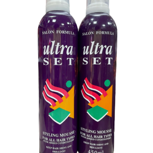 ultra set stying mousse 450ml
