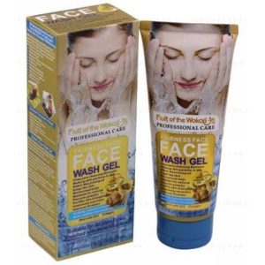 fruit of wokali fairness face wash gel with snail with q10 & collagen (130ml)