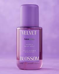 velvet face facts hair & body mist blossom 240ml