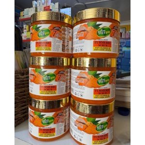 veet gold tumeric scrub 450g