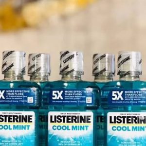 listerine mouthwash cool mint (250ml)