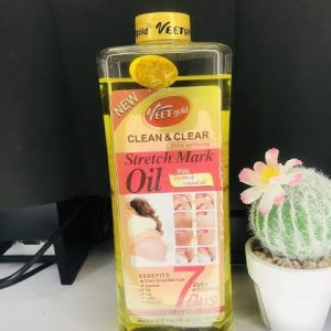 veet gold clean & clear stretch mark oil 500ml