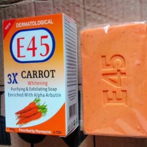 e45 carrot soap