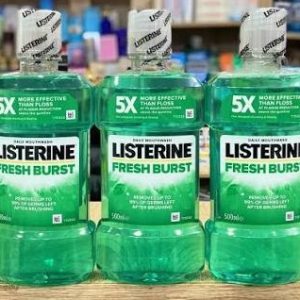 listerine mouthwash fresh burst (250ml)